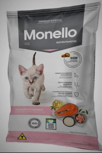 Monello kitten with chicken & salmon 1kg