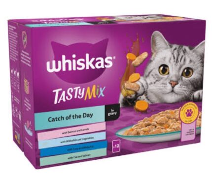 Whiskas tasty mix adult cat wet food 85g