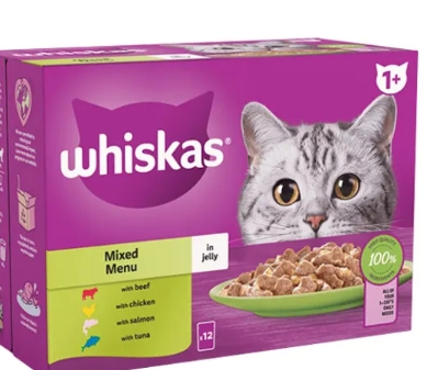 Whiskas mix menu adult cat wet food 85g