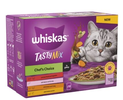 Whiskas tasty mix adult cat wet food 85g