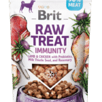Brit Raw Treat Immunity. Freeze-dried treat and topper. Lamb & Chicken