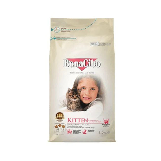 0cc8c9e9a0abe977f6db1775007acbcd.jpg Bonacibo Kitten 1.5kg - Image 1