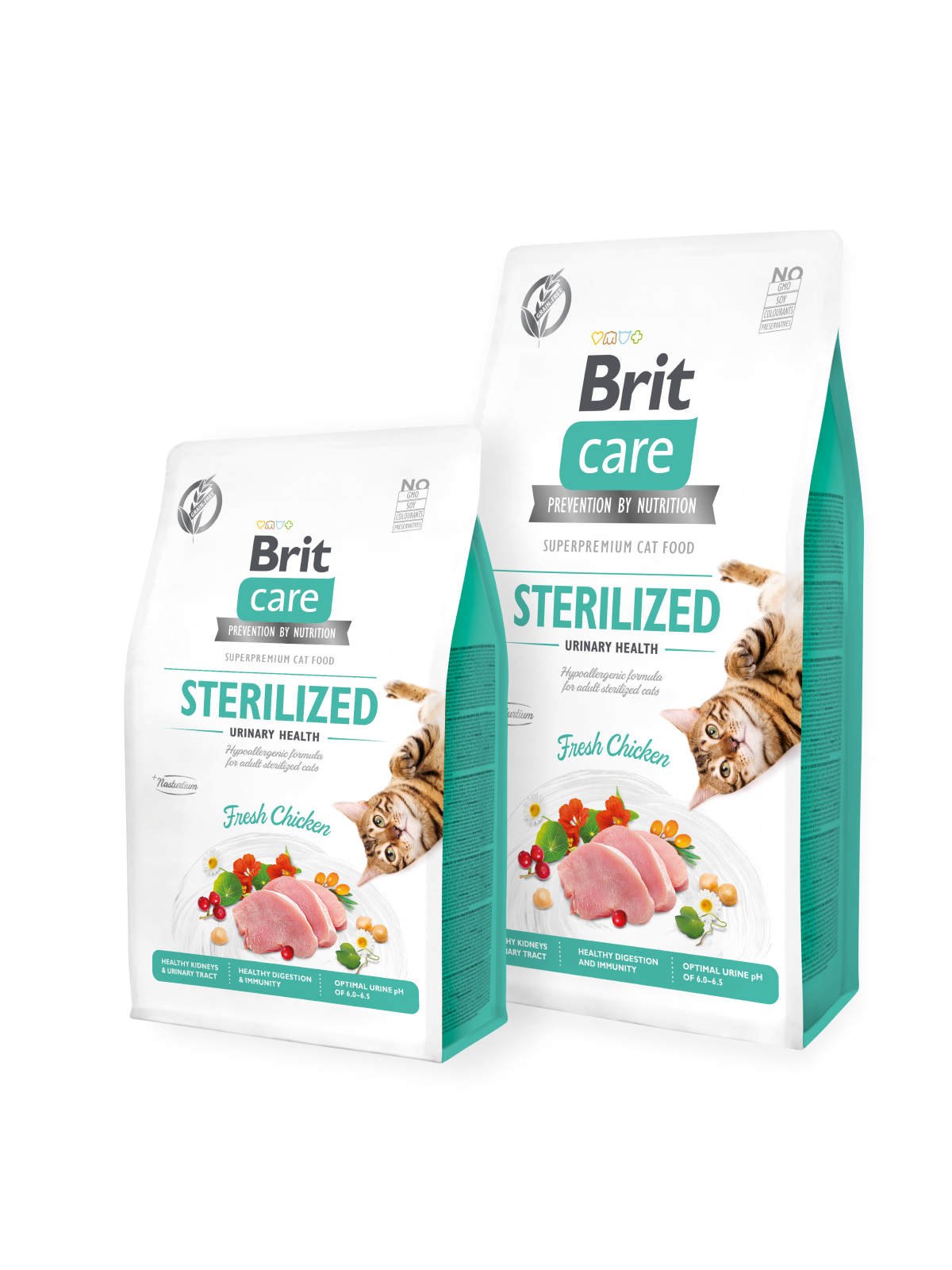 12a0bc72136e83aa55d044fd761f5679.png Brit Care Cat Grain-Free STERILIZED URINARY HEALTH - Image 1