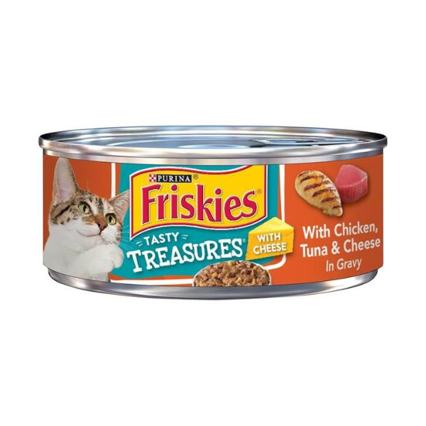 138045e3963bb9e9990b8252b0b5c2a3.png Friskies Tasty Treasures Prime Filets With Chicken & Tuna In Gravy - Image 1