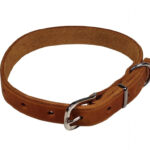 Leather Brown Collar M
