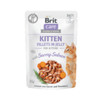 Brit Care Cat Pouch KITTEN - Savory Salmon in Jelly