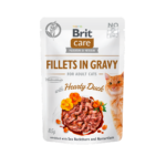 Brit Care Cat Pouch HEARTY DUCK in Gravy
