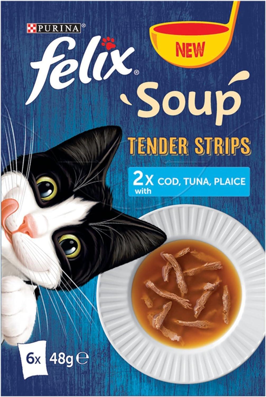 8e80bf88a6082f5645279e066d2bc90b.jpg Felix Soup Tender Strips Mixed Fish Flavor - Image 1