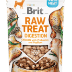 Brit Raw Treat Digestion. Freeze-dried treat and topper. Chicken