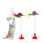 Cat Spring Toy Stuck