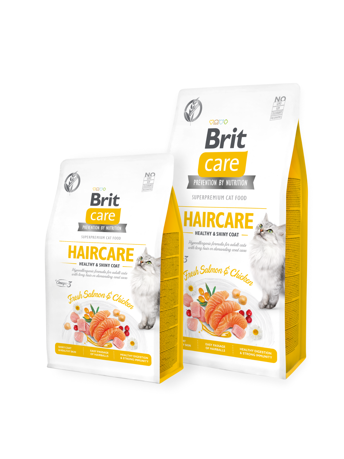 d87e10b96138fd8cbc336ca0d76b8cbc.png Brit Care Cat Grain-Free HAIRCARE HEALTHY AND SHINY COAT - Image 1