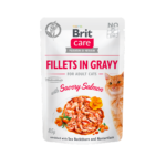 Brit Care Cat Pouch SAVORY SALMON in Gravy