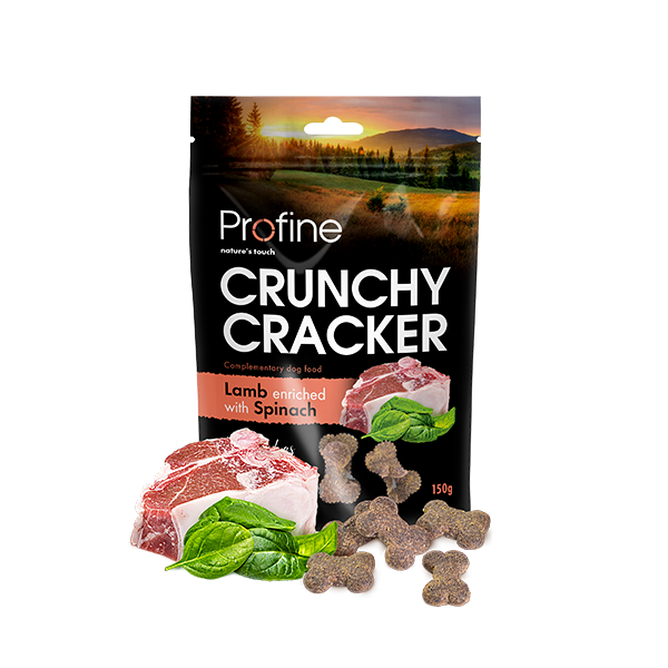 f1e5fdee367c11c48a2dd1c5ac18a128.png Profine Crunchy Cracker Lamb enriched with Spinach - Image 1