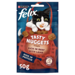 Felix Tasty Nuggets Rich In Beef And Lamb