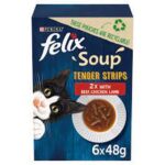Felix Soup Tender Strips Mixed Flavor