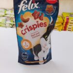 Purina Felix Crispies Cat Dry Treats With Beef & chicken 45G